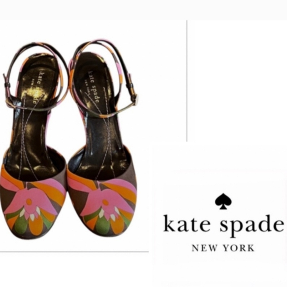 Kate Spade Shannon Tulip Print Heels